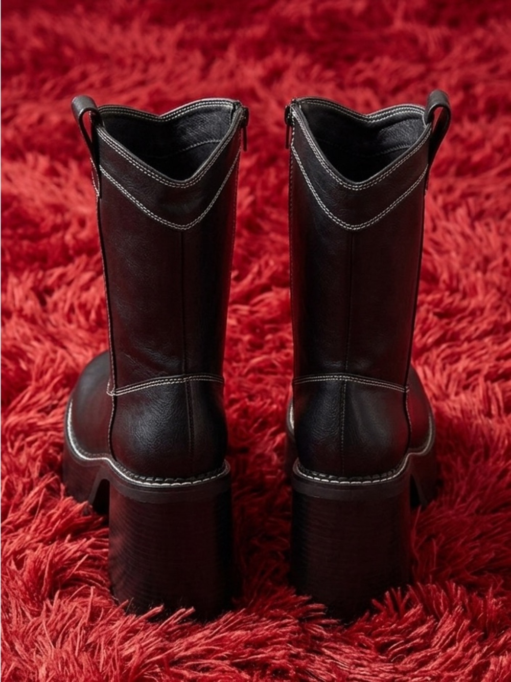 🖤🖤Dolls-kill Black Platform Western Boots🖤🖤 - Picture 3 of 5